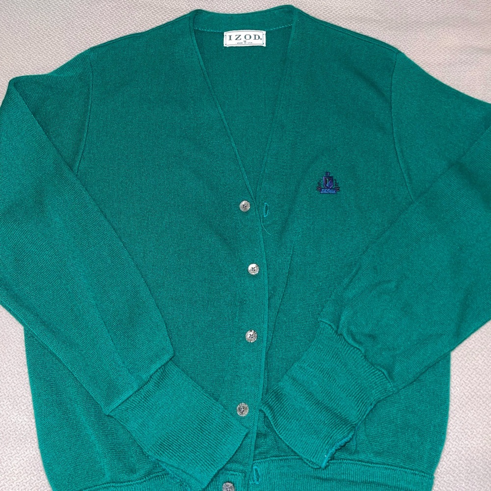 button down sweater